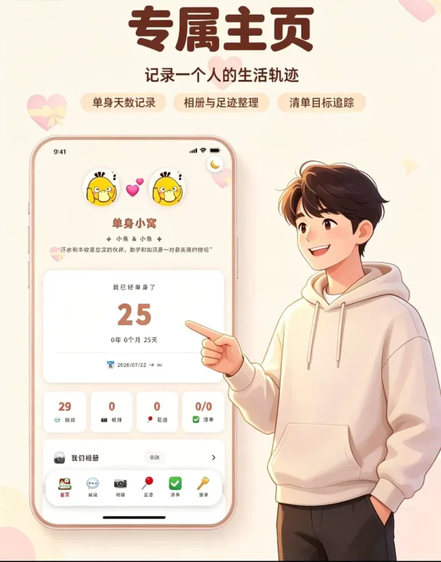 情侣小窝 全开源情侣记录网站源码-资源社